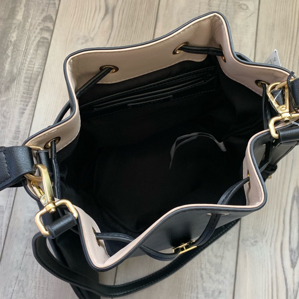 Zara vegan leather bucket bag NWT - Picture 6 of 6